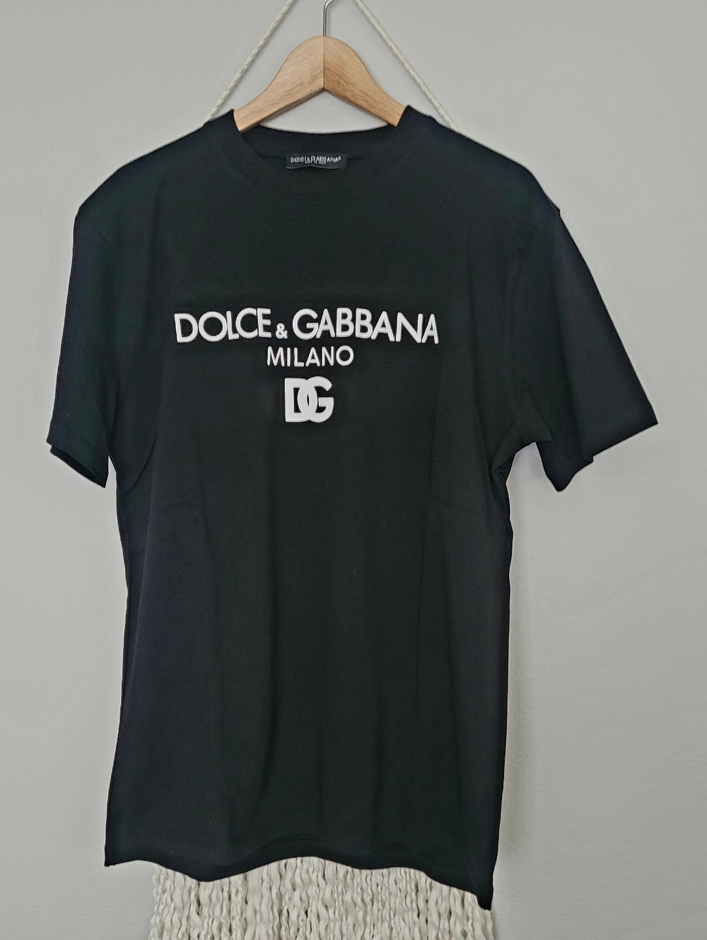 Dolce & Gabbana 🇮🇹 Milano Black T‑Shirt